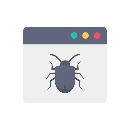 Bug Dinosoft Flat icon