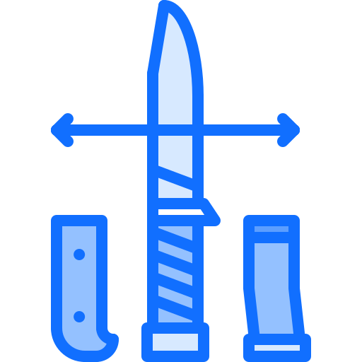 Нож Coloring Blue иконка