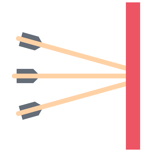 frecce Coloring Flat icona