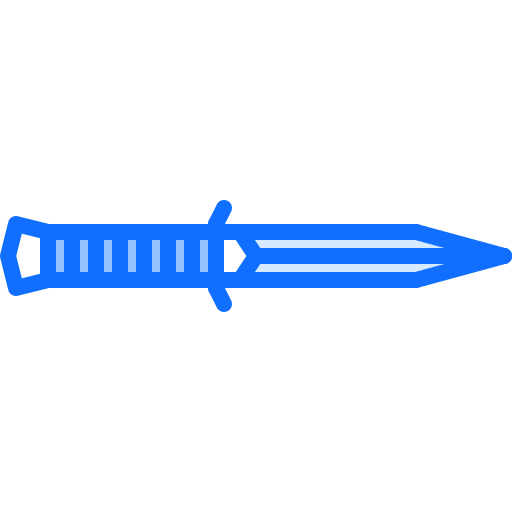 칼 Coloring Blue icon