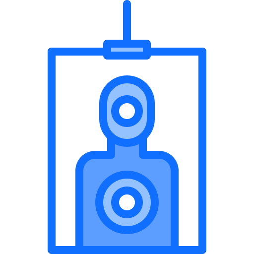 Target Coloring Blue icon