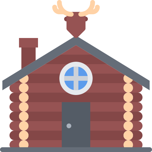 casa Coloring Flat icona