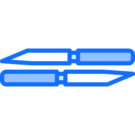 Knives Coloring Blue icon