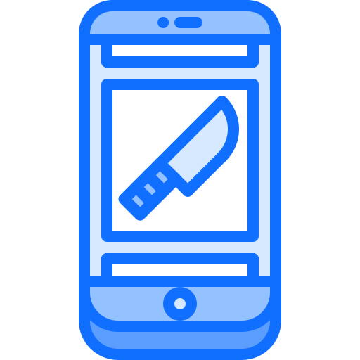 messer Coloring Blue icon
