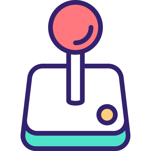 joystick Generic Outline Color icon