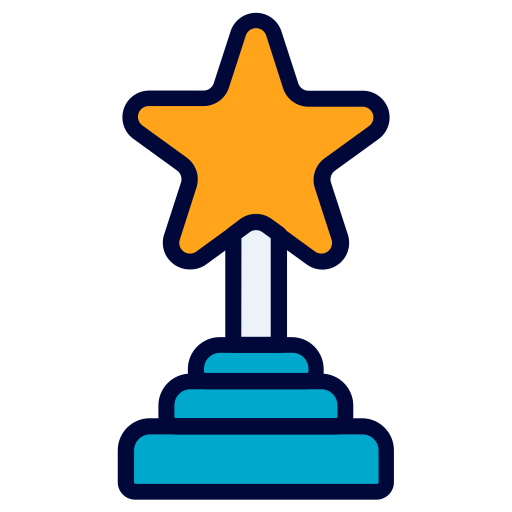 star Generic Outline Color icon