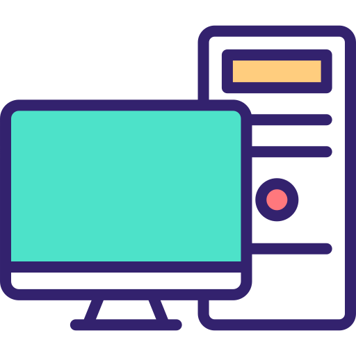 computer Generic Outline Color icon