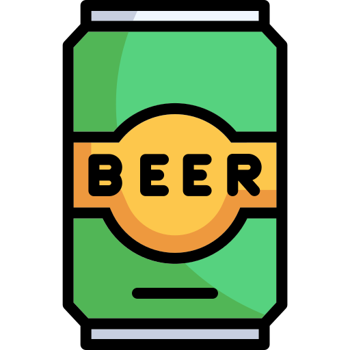 ビール缶 Generic Outline Color icon