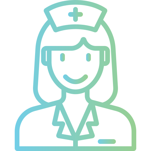 pielęgniarka Generic Gradient ikona