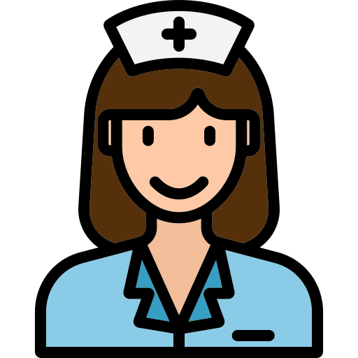 enfermera Generic Outline Color icono