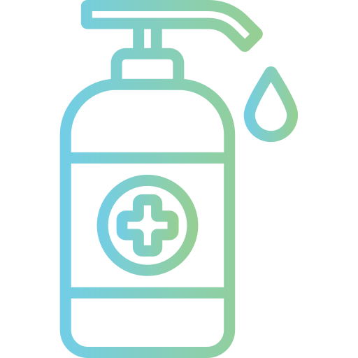 Hand sanitizer Generic Gradient icon