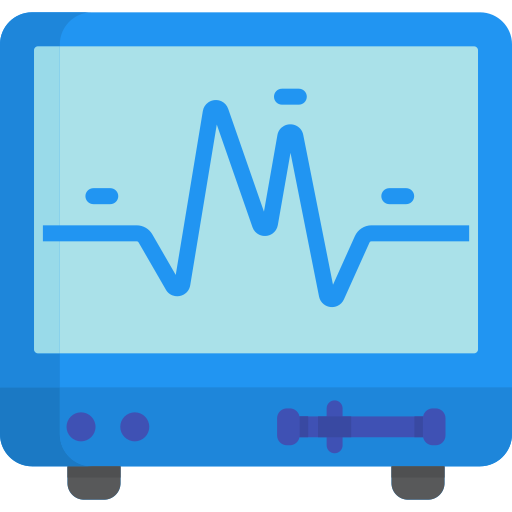elektrocardiogram Generic Flat icoon