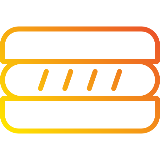 Hot dog Generic Gradient icon