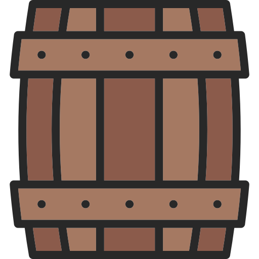 Barrel Generic Outline Color icon