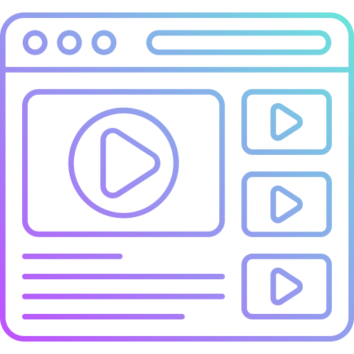 video Generic Gradient icoon
