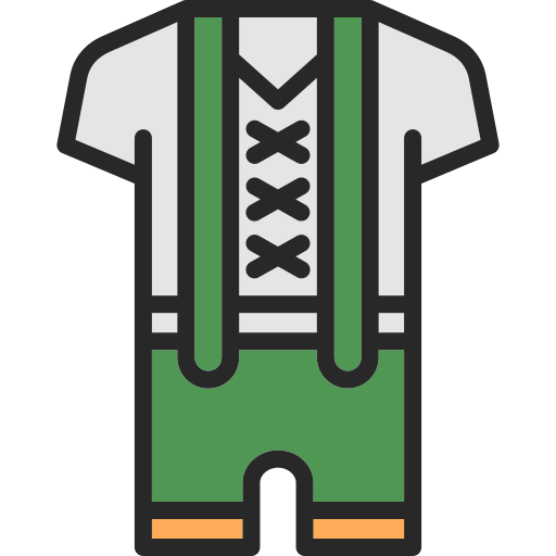 lederhosen Generic Outline Color icon