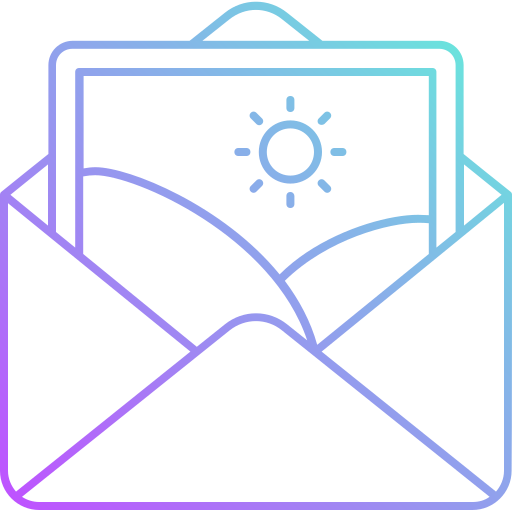 e-mail Generic Gradient ikona