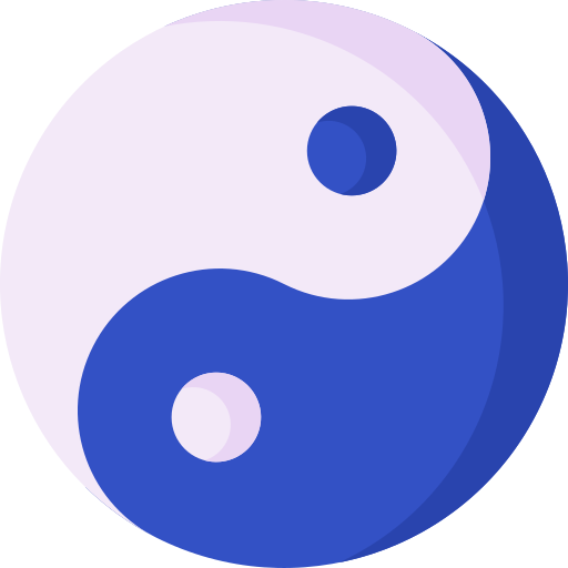 yin yang Special Flat icono