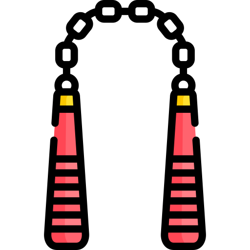 Nunchaku Special Lineal color icon