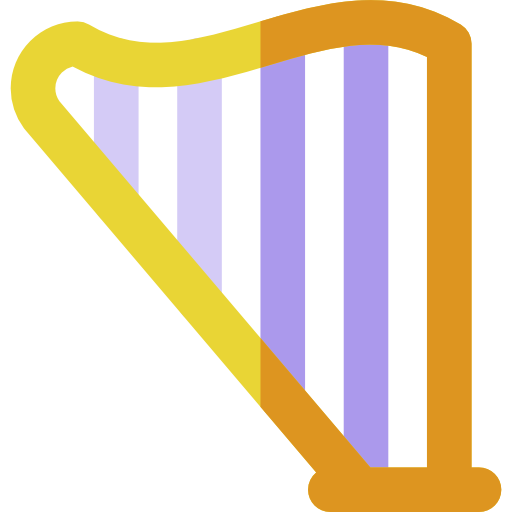 Music instruments Basic Rounded Flat icon