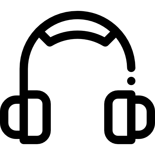 음악 플레이어 Detailed Rounded Lineal icon
