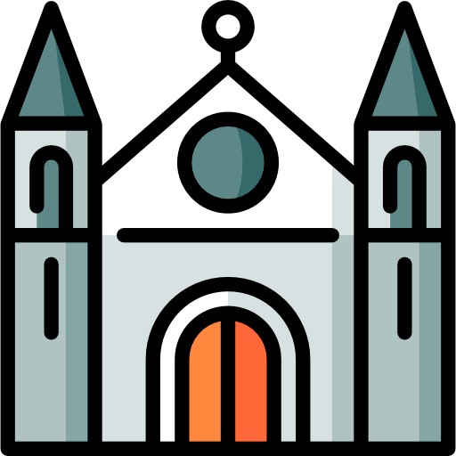 cathédrale Special Lineal color Icône