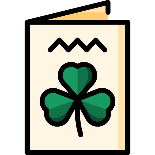 tarjeta de felicitación Special Lineal color icono