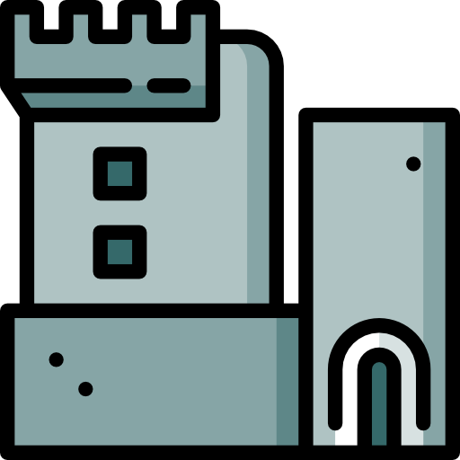 castillo de blarney Special Lineal color icono