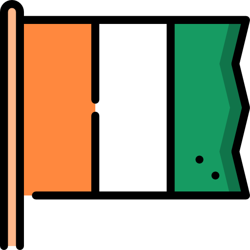 irlanda Special Lineal color icono