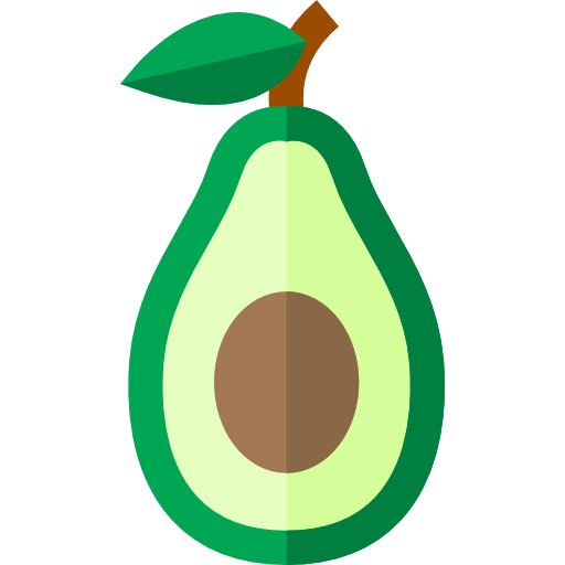 Avocado Basic Straight Flat icon
