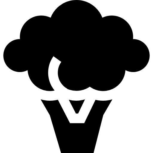 brócoli Basic Straight Filled icono