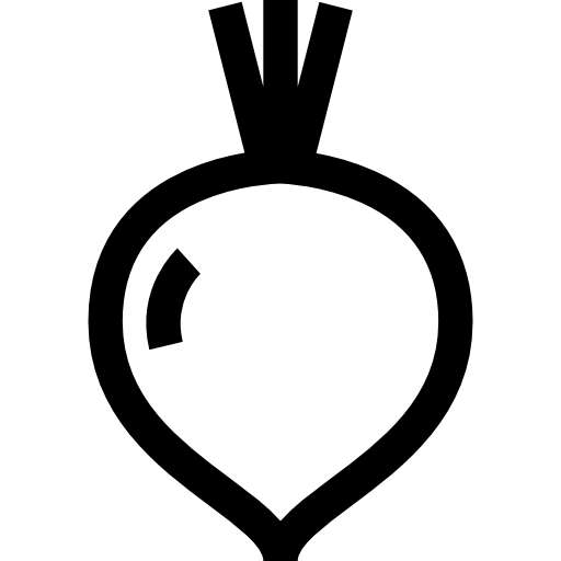 remolacha Basic Straight Lineal icono