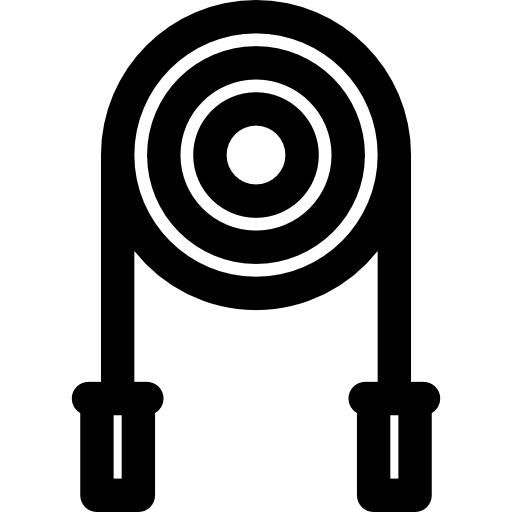 corda per saltare Basic Rounded Lineal icona