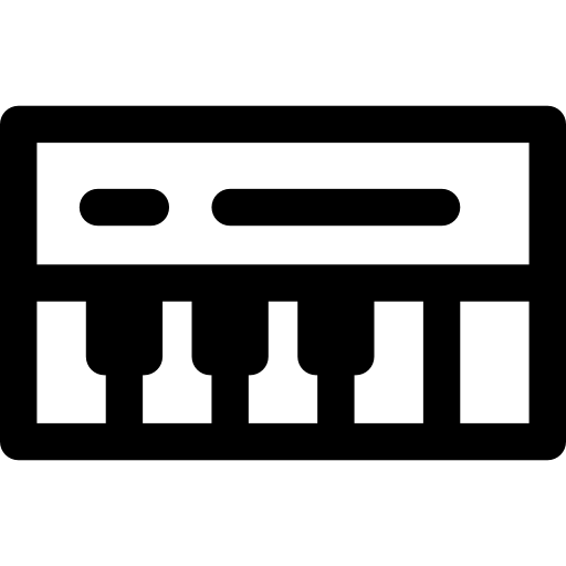 tastiera Basic Rounded Lineal icona