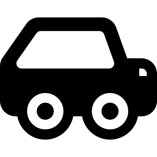 車 Basic Rounded Filled icon