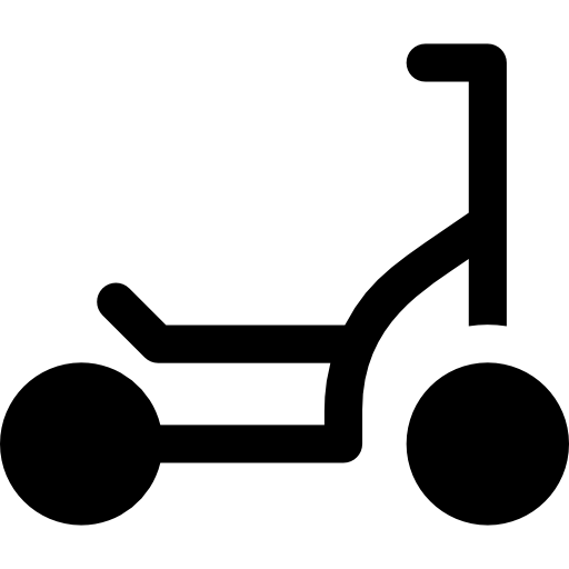 Скутер Basic Rounded Filled иконка