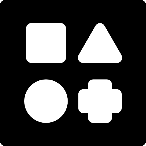 모양 Basic Rounded Filled icon