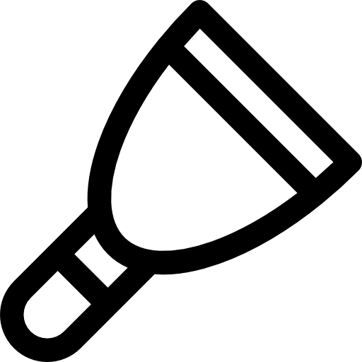 Spatula Basic Rounded Lineal icon