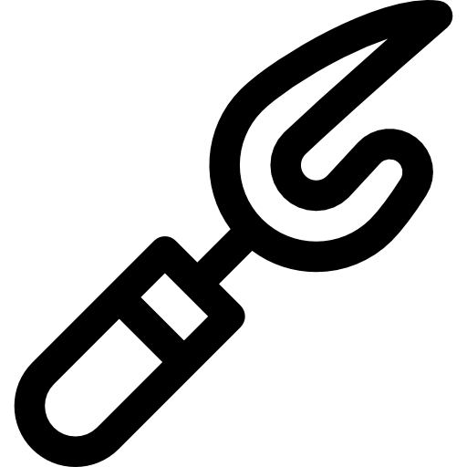 destripador Basic Rounded Lineal icono