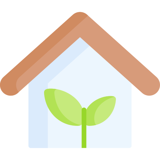 zielony dom Special Flat ikona