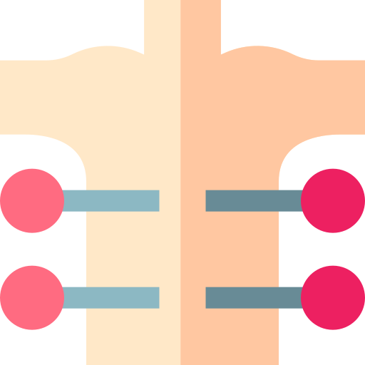 acupuntura Basic Straight Flat icono