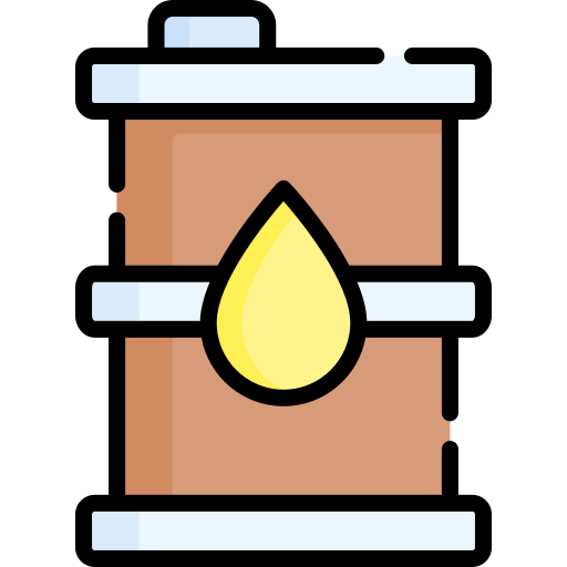 tanque de aceite Special Lineal color icono