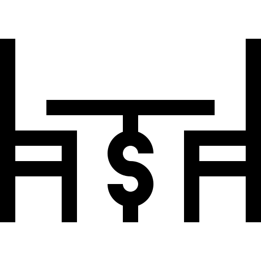 korupcja Basic Straight Lineal ikona