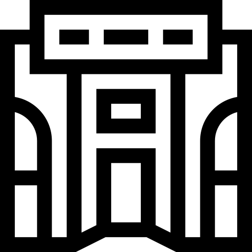 centrum handlowe Basic Straight Lineal ikona