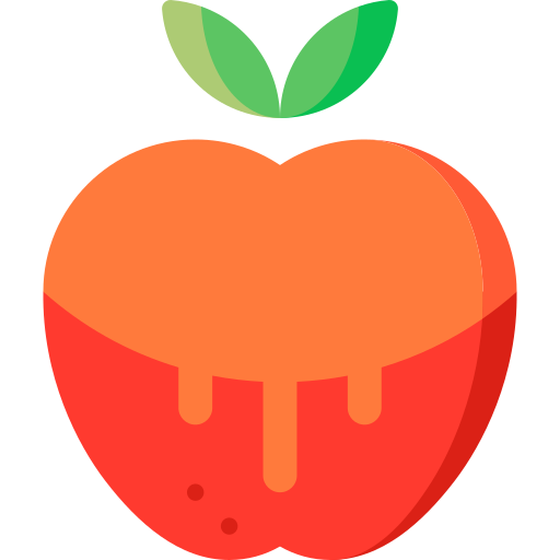 Карамелизированное яблоко Special Flat иконка