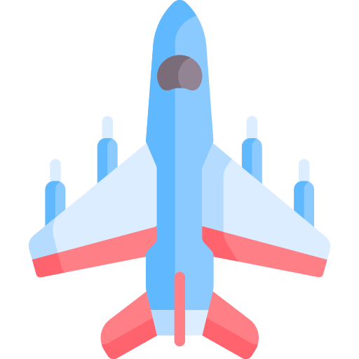 aereo da caccia Special Flat icona