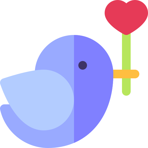 Bird Basic Rounded Flat icon