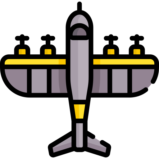 myśliwiec Special Lineal color ikona