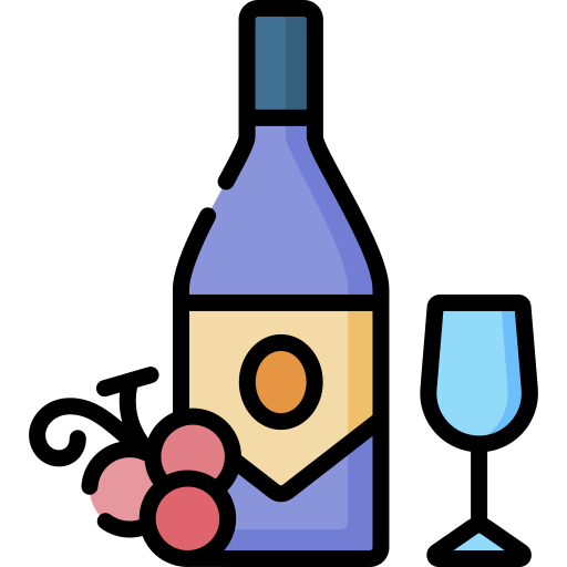 du vin Special Lineal color Icône