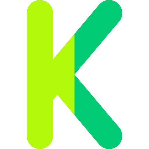 k Basic Rounded Flat icono